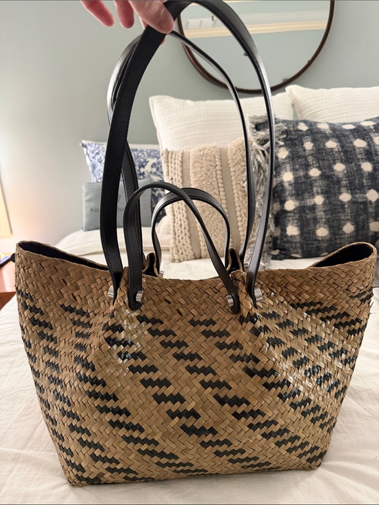 All Saints Handbags - AllSaints Allington Straw Tote